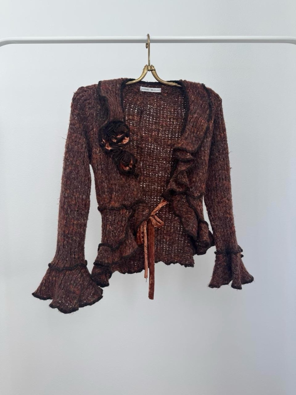 2000s vintage Zone bleue cardigan